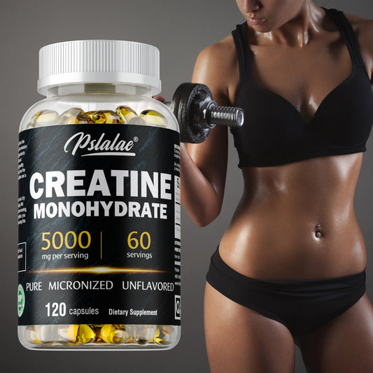PslalaeCharge Creatine Monohydrate For Muscle Gain And Performance