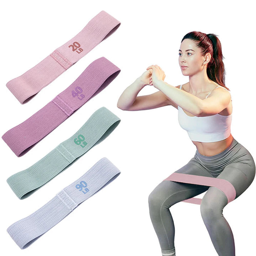 Sikiwind Hip Resistance Bands Anti Slip Fitness Strips Glute Thigh