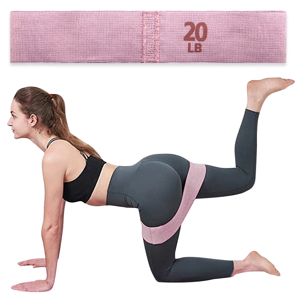 Sikiwind Hip Resistance Bands Anti Slip Fitness Strips Glute Thigh