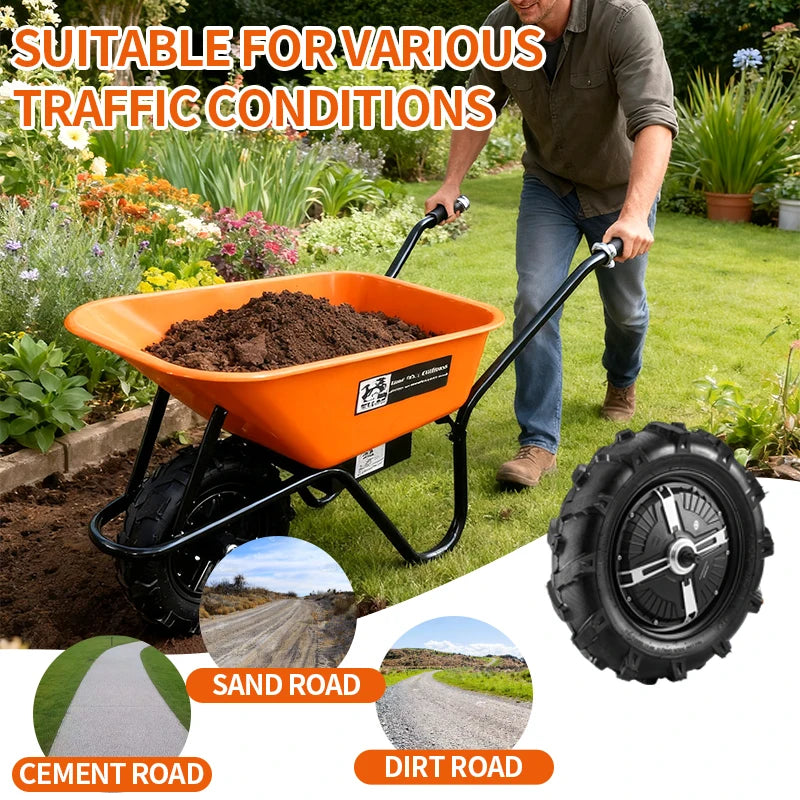 Electric Battery Powered Unicycle Dump Truck 330 Lb Load Capacity