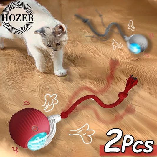 Cat Interactive Ball Toy Automatic Rolling Imitates Mouse