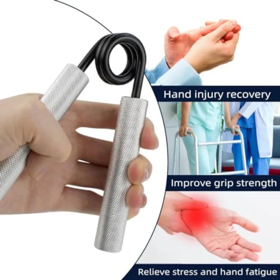 SHXI No Slip Heavy Duty Metal Grip Strength Trainer For Hand Rehab Home Gym