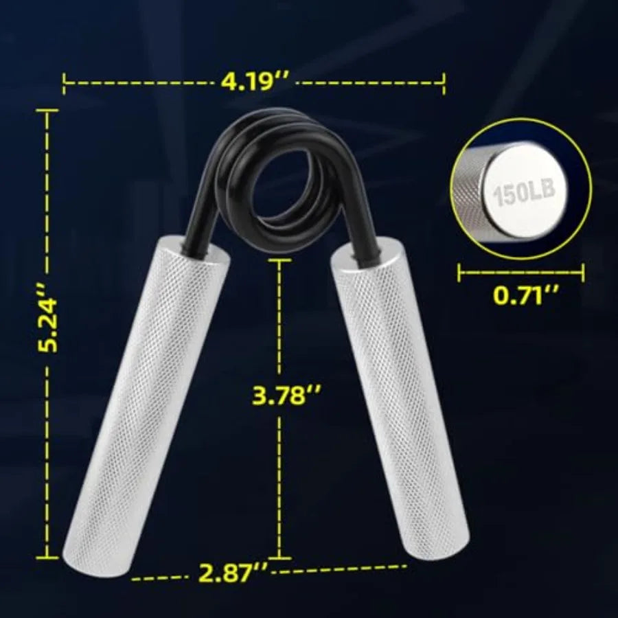 SHXI No Slip Heavy Duty Metal Grip Strength Trainer For Hand Rehab Home Gym